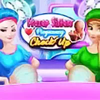 ตรวจครรภ์ Frozen Sisters ภาพหน้าจอของเกม
