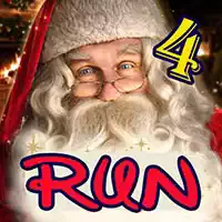 Santa Run Clause Avantura Vožnje Božić Novo Y