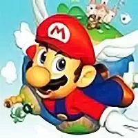 Super Mario 64 schermafbeelding van het spel