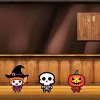 الهروب من غرفة Amgel Halloween 19 لقطة شاشة اللعبة