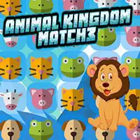 Царство Тварин Матч 3 скріншот гри
