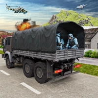 Kamion Transportues I Makinerisë Së Ushtrisë