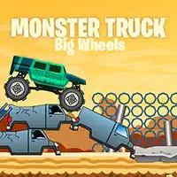 Big Wheels Monster Truck скрыншот гульні