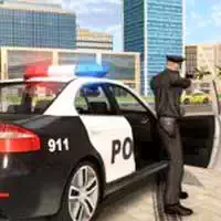 Мультяшна Поліцейська Машина