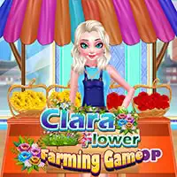 Гульня Clara Flower Farming скрыншот гульні