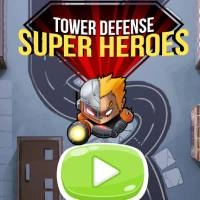 Defending The Tower Superheroes