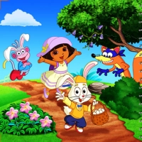dora_happy_easter_spot_the_difference O'yinlar