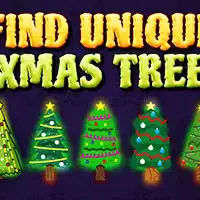 البحث عن شجرة عيد الميلاد الفريدة