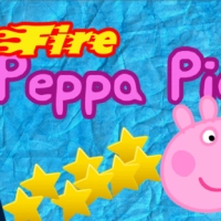 आग Peppa सुअर तोप