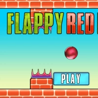 Flappy લાલ બોલ