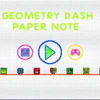 ຫມາຍເຫດເຈ້ຍ Geometry Dash
