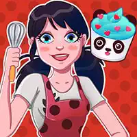 Ladybug Cooking Cupcake : Qızlar Üçün Yemək Oyunları