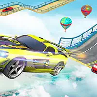 Mega Ramp Car Stunt 3D Car Stunt Game játék képernyőképe