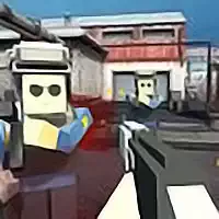 Piksel Fabrikası Savaşı 3D.io oyun ekran görüntüsü