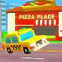 Pixel Road: Taxi Depot snímek obrazovky hry