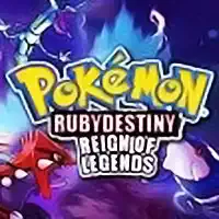 Pokemon Ruby Destiny Reign Of Legends captură de ecran a jocului
