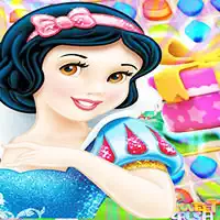 Snow White Princess Match 3 o'yin skrinshoti
