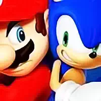 Super Mario 64Da Sonic o'yin skrinshoti