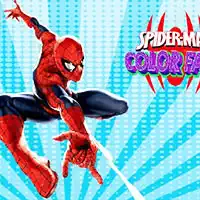 Spiderman Color Fall - Pill Pull Game pamje nga ekrani i lojës