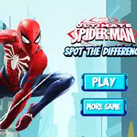 Spiderman Spot The Differences - Trò Chơi Xếp Hình