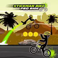 Biçikletë Stickman : Pro Ride