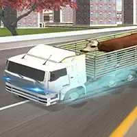 Вантажівка Для Перевезення Диких Тварин скріншот гри