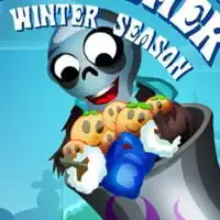 Зимовий Сезон Zombie Launcher