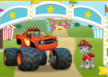 Blaze And The Monster Machines: Carnival Creations скріншот гри