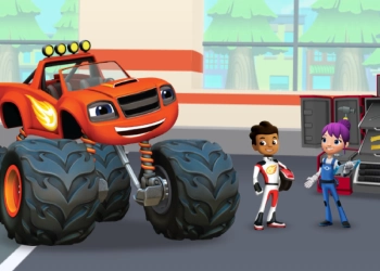 Blaze And The Monster Machines: Tool Duel game screenshot