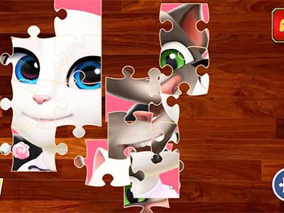 Film Vizatimor Duke Folur Tom Jigsaw Puzzle pamje nga ekrani i lojës
