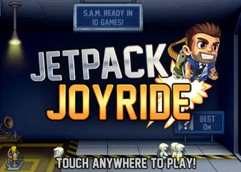 Jetpack Joyride snímek obrazovky hry