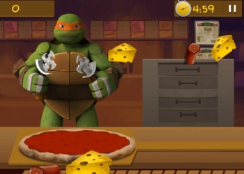 Ninja Turtles: Pizza Time game screenshot