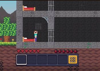 Noob Miner: Escape From Prison skærmbillede af spillet