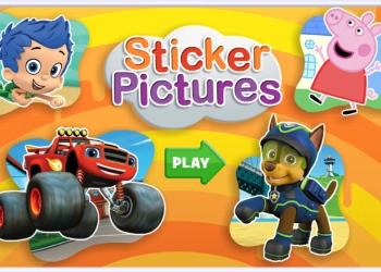 Paw Patrol: Sticker Pictures game screenshot