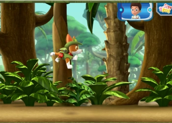 Paw Patrol: Tracker's Jungle Rescue schermafbeelding van het spel