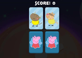 Peppa Pig: Hukommelseskort skærmbillede af spillet