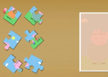 ペッパピッグ パズル 2 ゲームのスクリーンショット