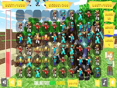 Pixel Craft Match 3 скріншот гри