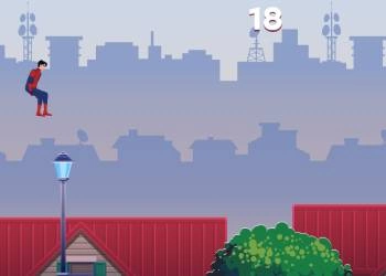 Bieg Chłopca-Pająka zrzut ekranu gry