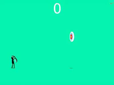 Τοξοβολία Stickman στιγμιότυπο οθόνης παιχνιδιού