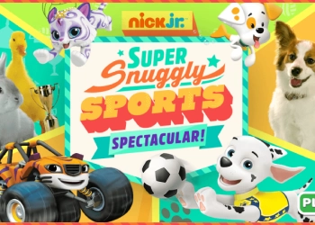 Super Snuggly Sports Spectacular skærmbillede af spillet