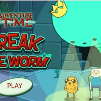 adventure_time_break_the_worm Spil
