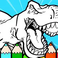 Colorear Dinosaurios Para Niños captura de pantalla del juego