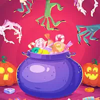 Aranyos Halloween Monsters Memory