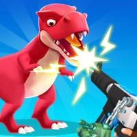 Dino Shooter Pro скрыншот гульні