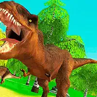 Полювання На Динозаврів. Дино Атака 3D скріншот гри