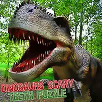 恐龙可怕的牙齿拼图