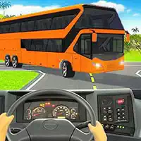 Simulation Eines Schweren Reisebusses