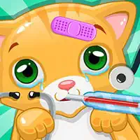 Little Cat Doctor Pet Vet თამაში თამაშის სკრინშოტი