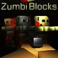 Minecraft: Zumbi Blocks 3D скрыншот гульні